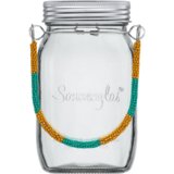 Sonnenglas Ročaj iz biserov ® - Solarna svetilka - Yellow/Turquoise Cene