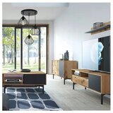 ADVITI WAYA viseča stropna lampa 3 × E27, črna | Shoptok.si