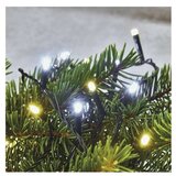  LED božična veriga utripajoča, 8 m, zunanja in notranja, topla/hladna bela, časovnik | Shoptok.si