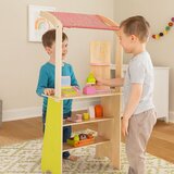 ECO TOYS Drvena dečija pijaca sa vagom, POS terminalom i dodacima, 20 delova – EcoToys | Eponuda.com