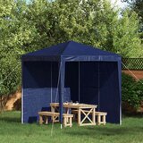  Zid šatora za zabavu 2 pcs Plava 200 x 195 cm PE i čelik | shoptok.hr