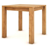  Hrastov stol 80 x 80 cm, prirodan, svilenkasto polumat | shoptok.hr