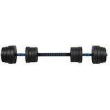 Rebel ACTIVE Bitumenski podesivi tegovi bučice sa spojnicom set 2x15kg RBA-2301 | Eponuda.com