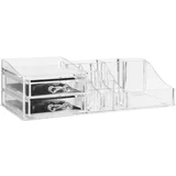 organizator za šminku selena 30,6X9X15,3cm polistiren prozirna