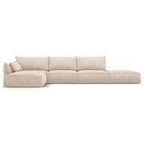 Mazzini Sofas Bež kutna garnitura (lijevi kut) Vanda - Cijene