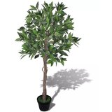 vidaXL Umetno Drevo Lovor v Loncu 120 cm Cene
