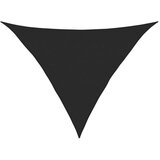 vidaXL Senčno jadro 160 g/m² črno 5x5x6 m HDPE, (20702951) | Shoptok.si