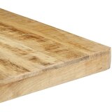  Blagovaonski stol 160 x 80 x 76 cm od grubog drva manga | shoptok.hr
