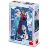 Dino Frozen: Čarobne sestre puzzle set 100 XL neon delova Cene