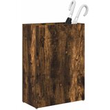  Stalak za kišobran s pohranom Dimljeni hrast 40 x 20 x 55,5 cm | shoptok.hr