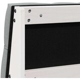  Tapecirani uzglavlje Svijetlo siva 150 cm Čvrsto borovo drvo | shoptok.hr