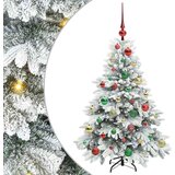  Umjetno božićno drvce s stalakom Zelena 120 cm PE i PVC | shoptok.hr