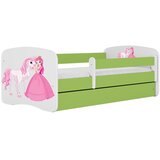 HAPPYKIDS Dječji krevet Dreamy princeza 180x80 sa madracem s ladicom Zelena | shoptok.hr