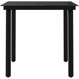  3-dijelni vrtni blagovaonski set smeđe-crni | shoptok.hr