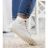 Big Star White insulated sneakers | shoptok.hr