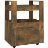  Kolica boja hrasta 60 x 45 x 80 cm konstruirano drvo | shoptok.hr