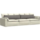  Jastučići za sofu 2 pcs Svijetlo siva 145 x 40 cm | Eponuda.ba
