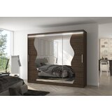 ADRK Klizni ormar s ogledalom SHARON 250 cm - OKOLADA | shoptok.hr