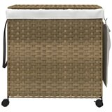  Košara za rublje s kotačima 60 x 35 x 60,5 cm od ratana | shoptok.hr