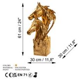 WALLXPERT decorative object zlatna boja yak 043 | ePonuda.com