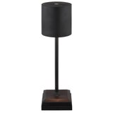 Globo 58487B - LED prigušiva stona lampa DIXON, na dodir, punjiva, 1,5W/5V, 2200 mAh, crna | Eponuda.com
