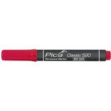Pica - Marker Permanentmarker 1-4mm, Rund spitze, rot | shoptok.hr