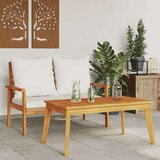  Vrtni blagovaonski stol 100 x 55 x 45 cm masivno bagremovo drvo | shoptok.hr