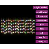  LED vilinska zavjesa sa zvijezdama 500 LED šarene 8 funkcija | shoptok.hr
