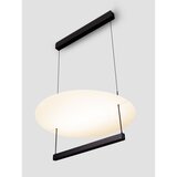 Nova Luce Bijela/mat crna LED viseća svjetiljka aluminijska s mogućnosti zatamnjivanja ø 60 cm Diona – | shoptok.hr
