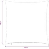  Presvlaka za jastuk 2 kom. HEERLEN Antracit 70 x 70 cm - Osnovni Antracit 2 | shoptok.hr