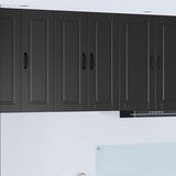  Ormar za Zid PORTO Crna 60 x 31 x 80 cm Konstruirano drvo | Eponuda.com