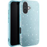 AVIZAR Ohišje z bleščicami za iPhone 16 Plus Odporen na udarce Glitter, Modra, (5000011122) | Shoptok.si