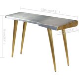 vidaXL pisaći stol starinski u avijatičarskom stilu 120 x 60 x 76 cm | shoptok.hr
