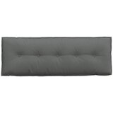  Jastuk za leđa Tamno siva 140 x 19 x 50 cm tkanina | shoptok.hr
