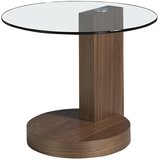 Angel Cerdá Okrogla kotna miza iz orehovine, (20619594) | Shoptok.si