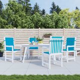  Jastuci za vrtne stolice 4 kom plavi 100 x 50 x 3 cm od tkanine | shoptok.hr