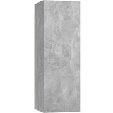 vidaXL Komplet TV omaric 9-delni betonsko siva iverna plošča | Shoptok.si