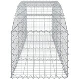 Gabionska košara s lukom 200x50x40/60 cm pocinčano željezo | shoptok.hr