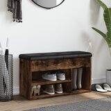  Klupa za cipele boja hrasta 82 x 32 x 45,5 cm konstruirano drvo | Eponuda.ba