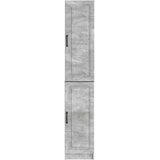  Set ormara 2 kom. Betonska siva Konstruirano drvo 33 x 34,5 x 87 cm | Shoptok.si