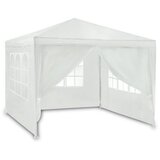 Bijeli vrtni paviljon 3x3m 4936 | shoptok.hr