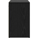 vidaXL ormar za cipele crni hrast 52.5 x 30 x 50 cm konstruirano drvo | shoptok.hr