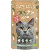 Cat's Love Bio 6 x 100 g - Bio-govedina | Shoptok.si
