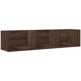 Furnova Stenska omarica rjavi hrast 75x18x16,5 cm inženirski les, (21950004) | Shoptok.si