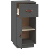  Komoda siva 34x40x75 cm trdna borovina, (20654743) | Shoptok.si