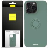 Spacecase SILIKONSKI OVITEK ZA IPHONE 15 PRO MAX PRSTAN TEMNO ZELEN, (21963650) | Shoptok.si