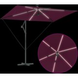  Senčnik Bordeaux rdeča 294 x 200 x 270 cm Poliester in aluminij, (5000187745) | Shoptok.si