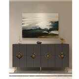 Hanah home komoda robber KB150 anthracite gold