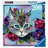 Ravensburger puzzle (slagalice) - Mačka u bojama Cene