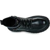 Buffalo Polškornji LENNOX LACE UP MID Črna | Shoptok.si